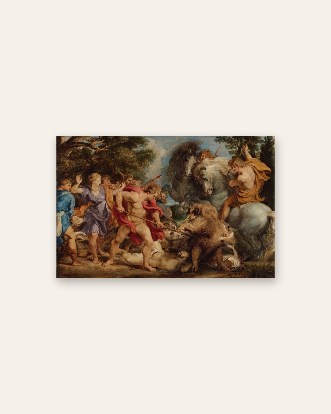 Peter Paul Rubens - The Lion Hunt