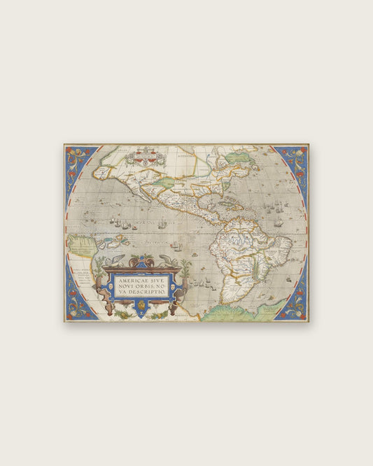 Abraham Ortelius - Map of the Americas