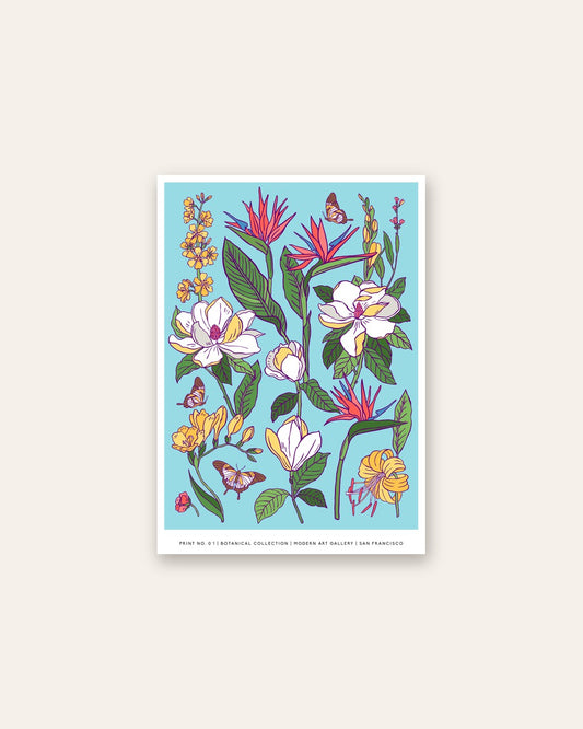 SENT Studio - Flower Poster No. 1