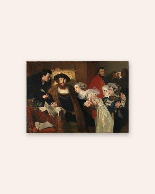 Eilif Peterssen - Christian II Signing the Death Warrant
