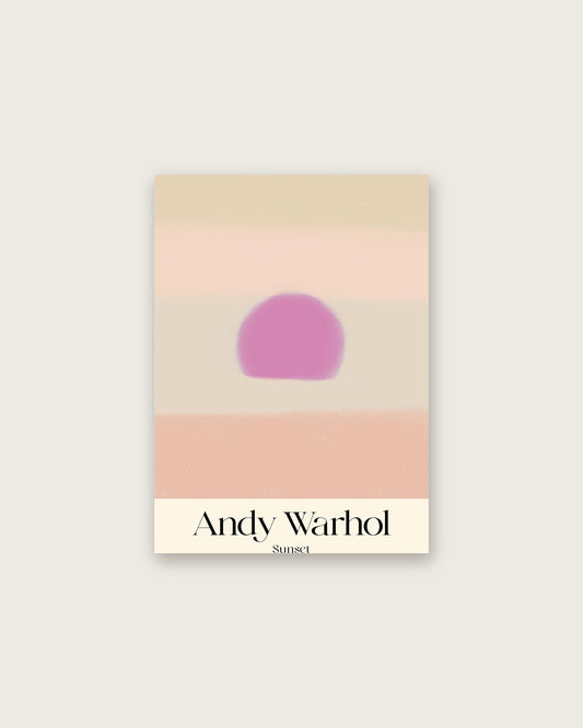 Andy Warhol - Sunset Lilac