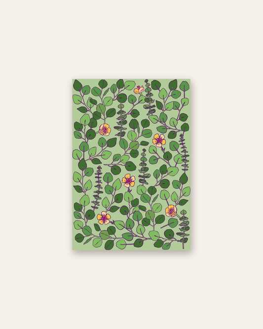 SENT Studio - Flower Poster No. 9