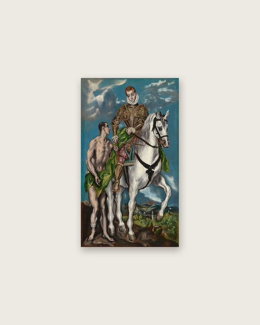 El Greco - Saint Martin and the Beggar