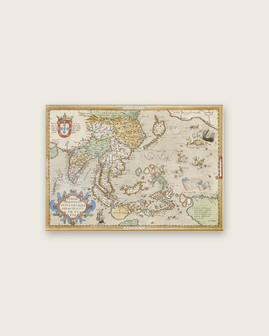 Abraham Ortelius - Map of the East Indies