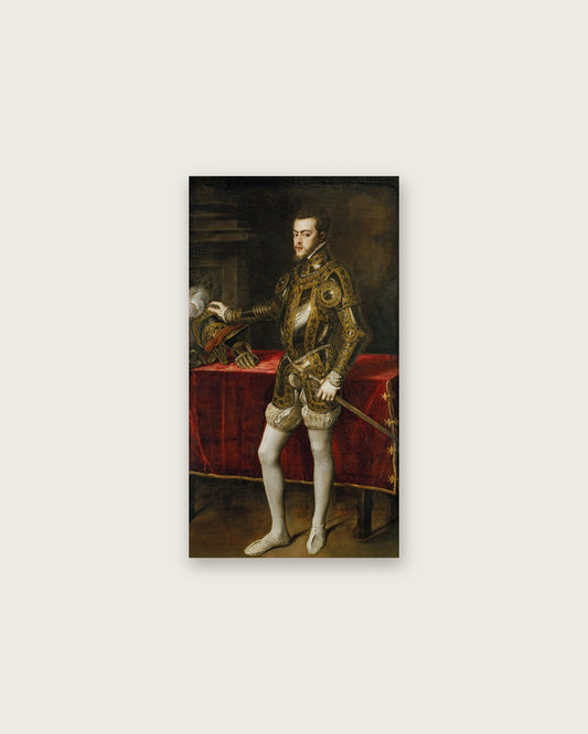 Titian - Philip II in Armour