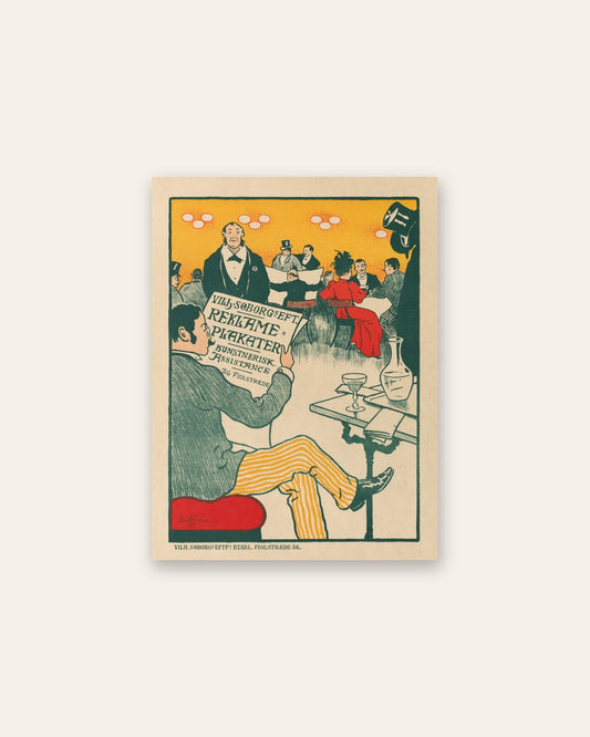 Paul Gustav Fischer - Masters of the Poster: Poster for Exhibition of Artistic Posters of Wilhelm Söborg