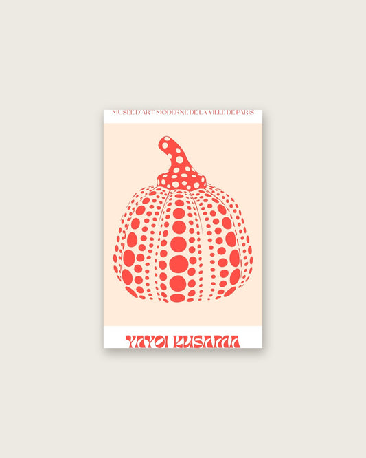 Yayoi Kusama - Red Polka Pumpkin