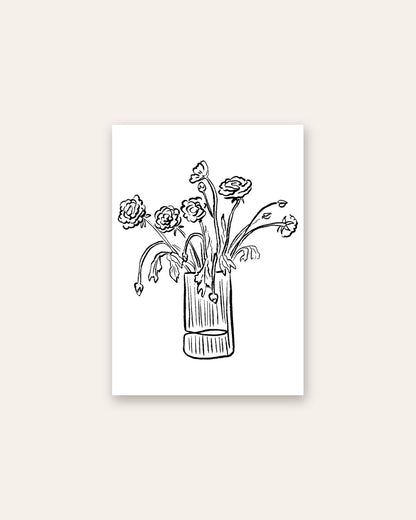 SENT Studio - Blooming Flowers Poster No. 4