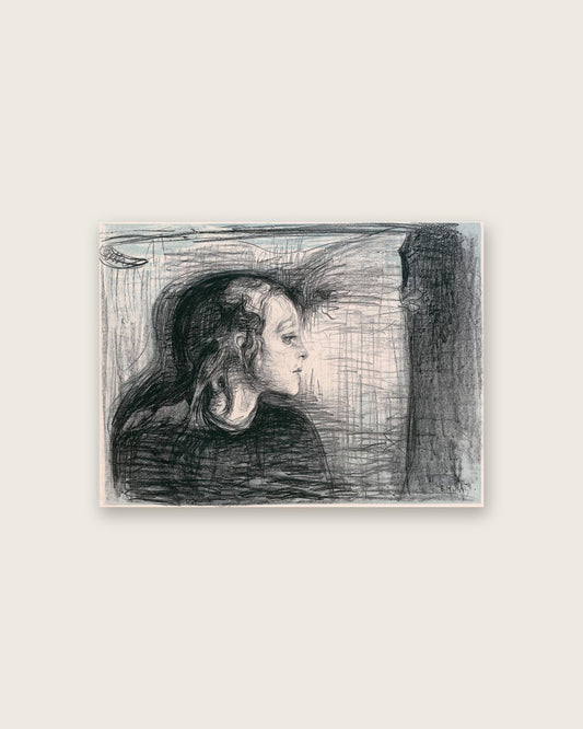 Edvard Munch - Girl in Profile