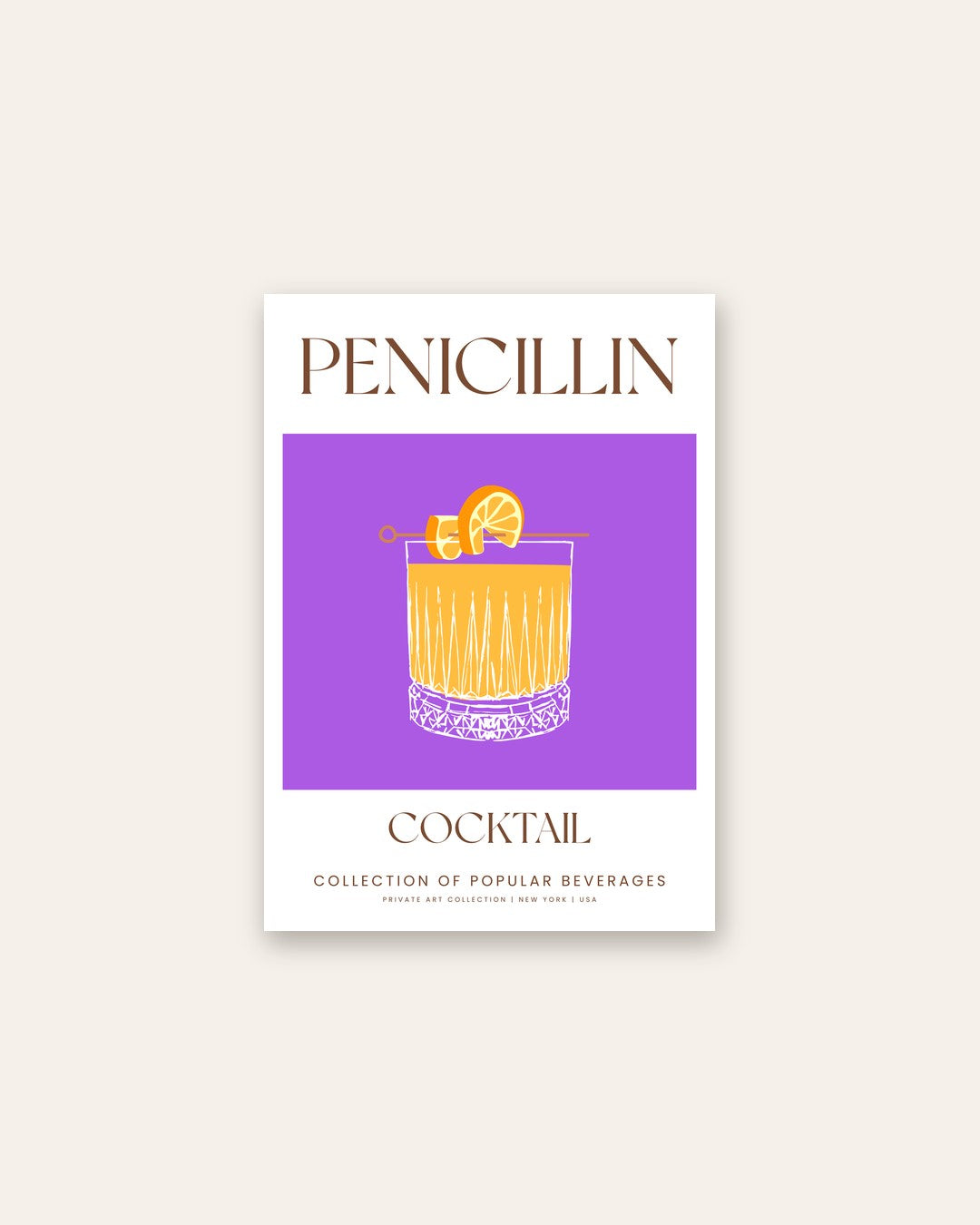 SENT Studio - Cocktail Poster No. 35