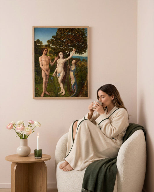 Renaissance Masters - Renaissance Masterpiece No. 36 - framed print in a styled room