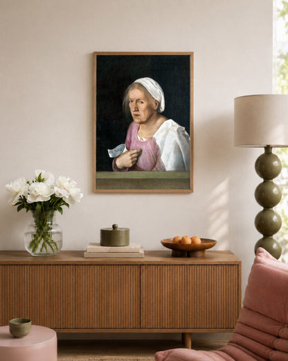 Renaissance Masters - Renaissance Masterpiece No. 278 - framed print in a styled room