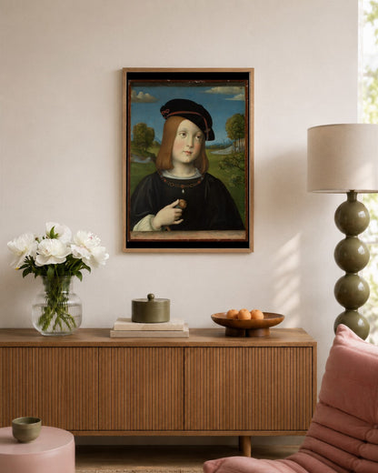 Renaissance Masters - Renaissance Masterpiece No. 167 - framed print in a styled room