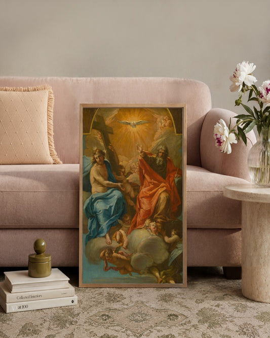 Renaissance Masters - Renaissance Masterpiece No. 199 - framed print in a styled room