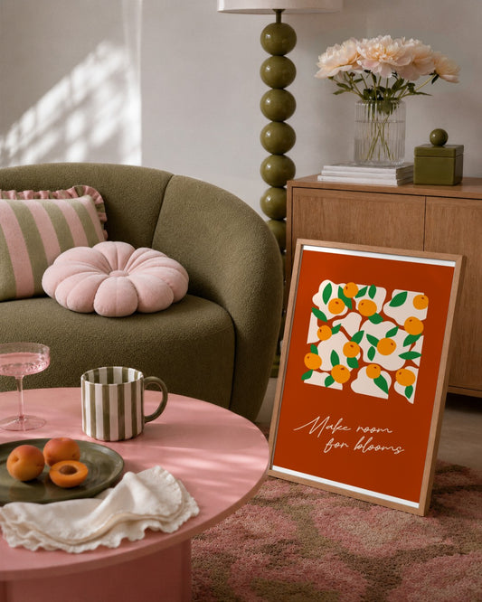 SENT Studio - Artistic Poster No. 20 - framed print in a styled room