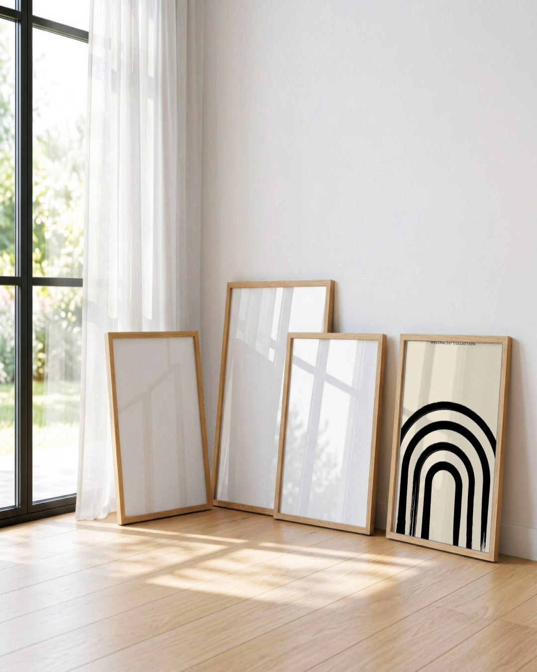 SENT Studio - Bohemian Poster No. 98 - framed print in a styled room