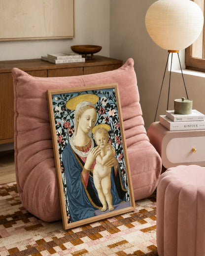 Renaissance Masters - Renaissance Masterpiece No. 419 - framed print in a styled room