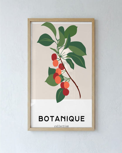 SENT Studio - Botanical Poster No. 22 - framed print in a styled room