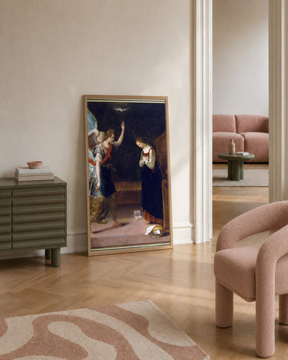 Renaissance Masters - Renaissance Masterpiece No. 48 - framed print in a styled room