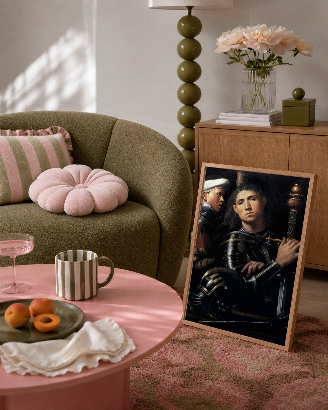 Renaissance Masters - Renaissance Masterpiece No. 271 - framed print in a styled room