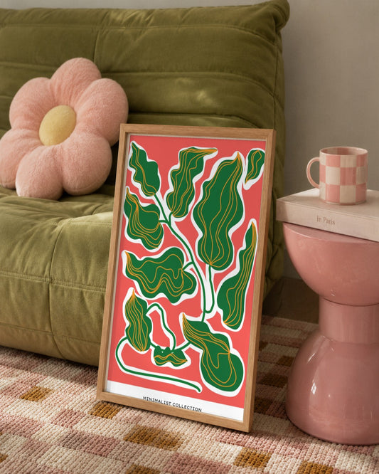 SENT Studio - Aesthetic Poster No. 15 - framed print in a styled room