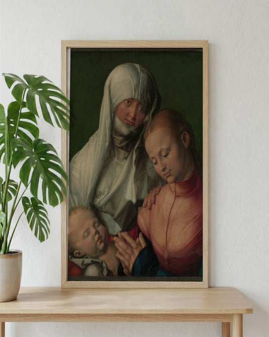 Renaissance Masters - Renaissance Masterpiece No. 120 - framed print in a styled room