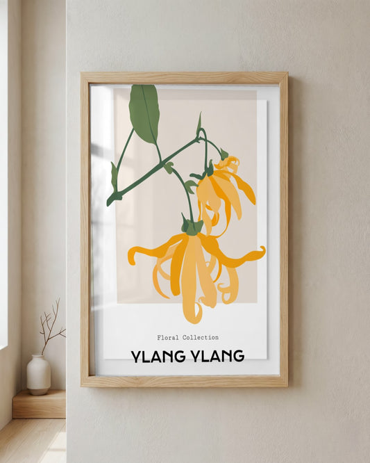 SENT Studio - Botanical Poster No. 67 - framed print in a styled room