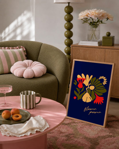 SENT Studio - Artistic Poster No. 26 - framed print in a styled room