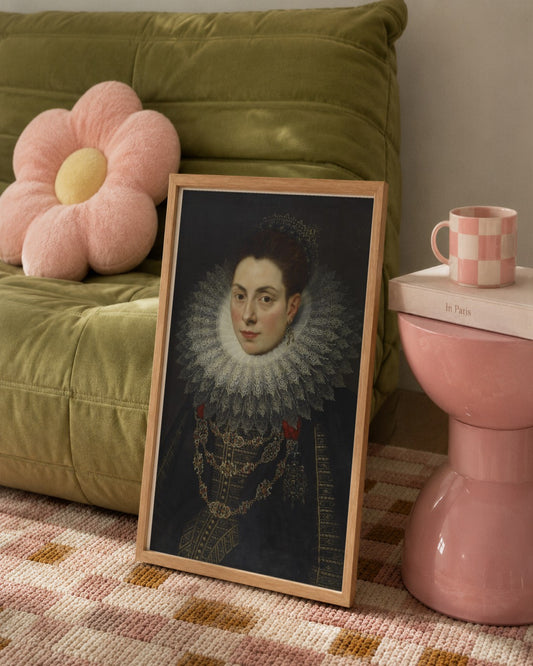 Renaissance Masters - Renaissance Masterpiece No. 72 - framed print in a styled room