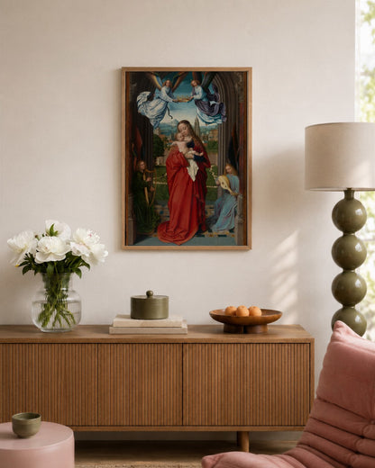 Renaissance Masters - Renaissance Masterpiece No. 169 - framed print in a styled room