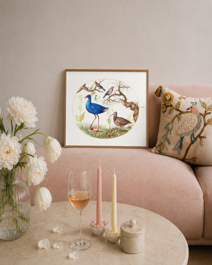 Renaissance Masters - Renaissance Masterpiece No. 353 - framed print in a styled room