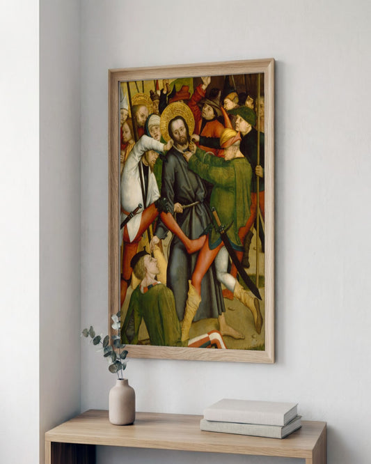 Renaissance Masters - Renaissance Masterpiece No. 55 - framed print in a styled room