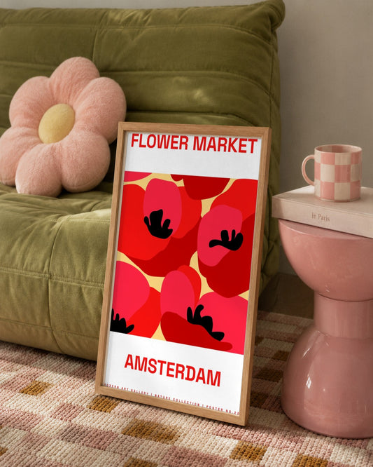 SENT Studio - Artistic Poster No. 22 - framed print in a styled room