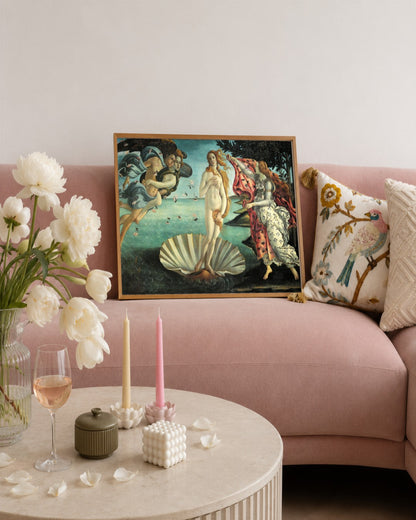 Renaissance Masters - Renaissance Masterpiece No. 245 - framed print in a styled room