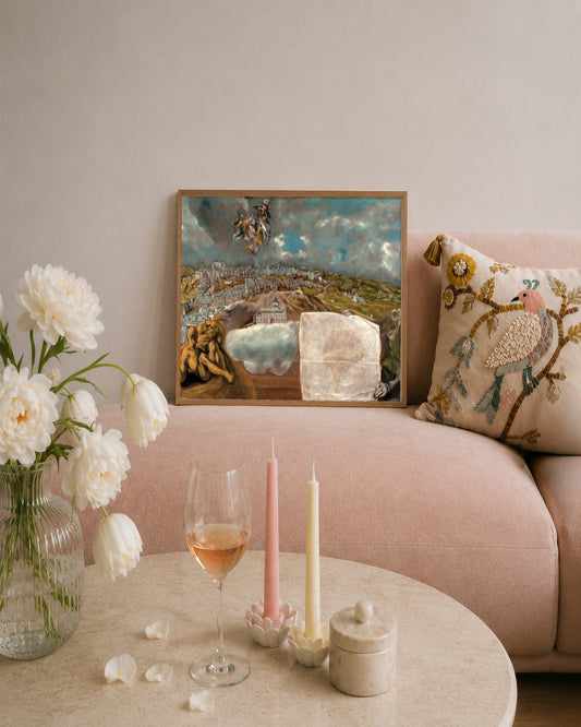 Renaissance Masters - Renaissance Masterpiece No. 236 - framed print in a styled room