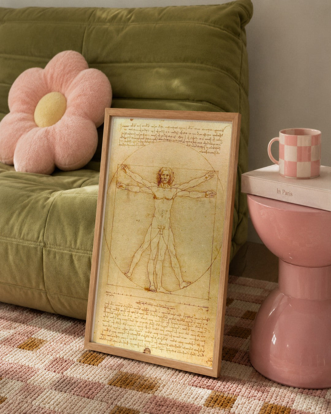 Renaissance Masters - Renaissance Masterpiece No. 239 - framed print in a styled room