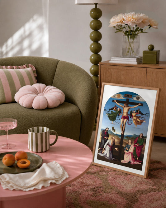 Renaissance Masters - Renaissance Masterpiece No. 324 - framed print in a styled room