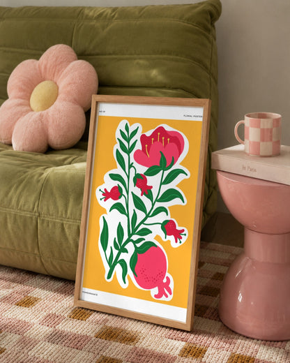 SENT Studio - Aesthetic Poster No. 9 - framed print in a styled room