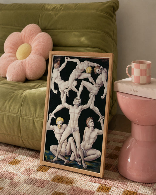 Renaissance Masters - Renaissance Masterpiece No. 51 - framed print in a styled room
