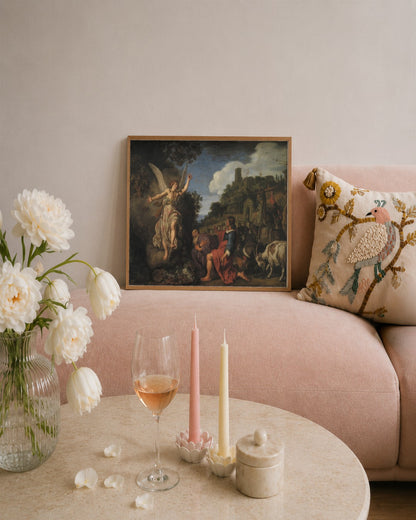 Renaissance Masters - Renaissance Masterpiece No. 192 - framed print in a styled room