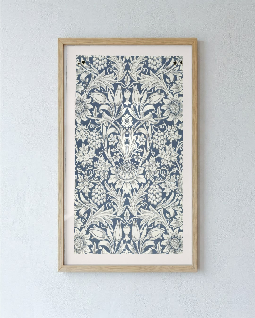 SENT Studio - Intricate Pattern No. 12 - framed print in a styled room