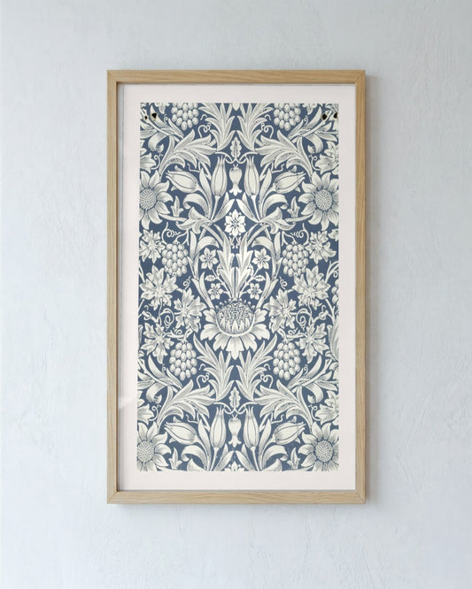 SENT Studio - Intricate Pattern No. 12 - framed print in a styled room