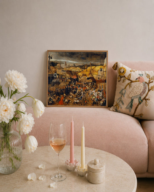Renaissance Masters - Renaissance Masterpiece No. 415 - framed print in a styled room