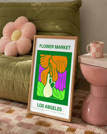 SENT Studio - Artistic Poster No. 41 - framed print in a styled room