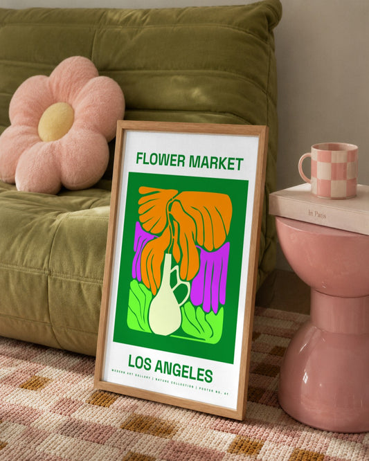 SENT Studio - Artistic Poster No. 41 - framed print in a styled room