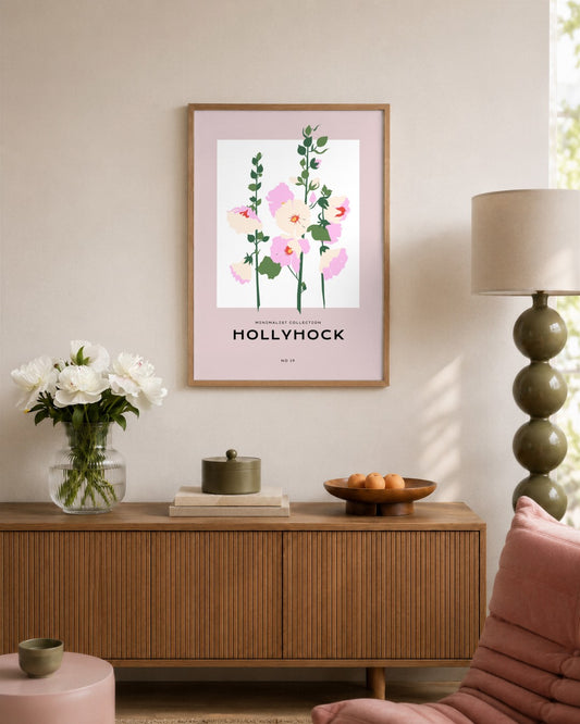 SENT Studio - Botanical Poster No. 11 - framed print in a styled room
