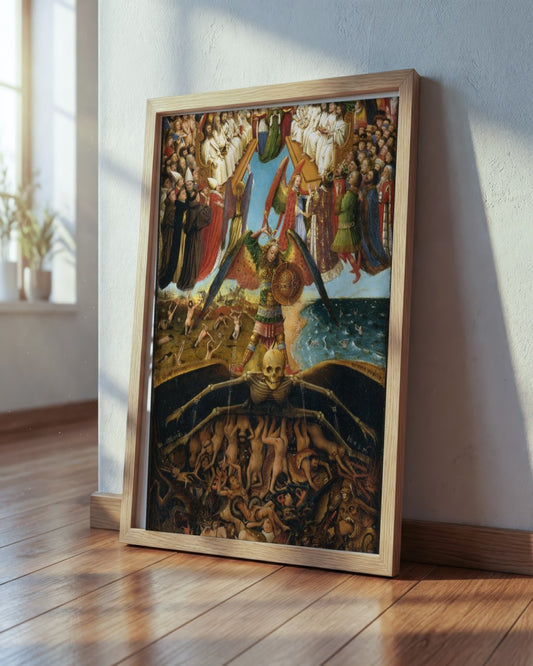 Renaissance Masters - Renaissance Masterpiece No. 38 - framed print in a styled room