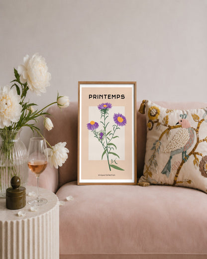 SENT Studio - Botanical Poster No. 44 - framed print in a styled room