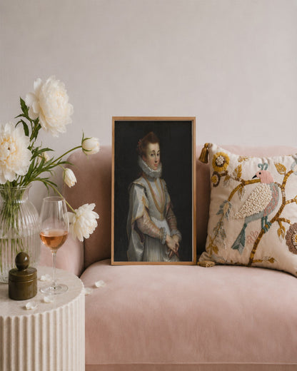 Renaissance Masters - Renaissance Masterpiece No. 189 - framed print in a styled room