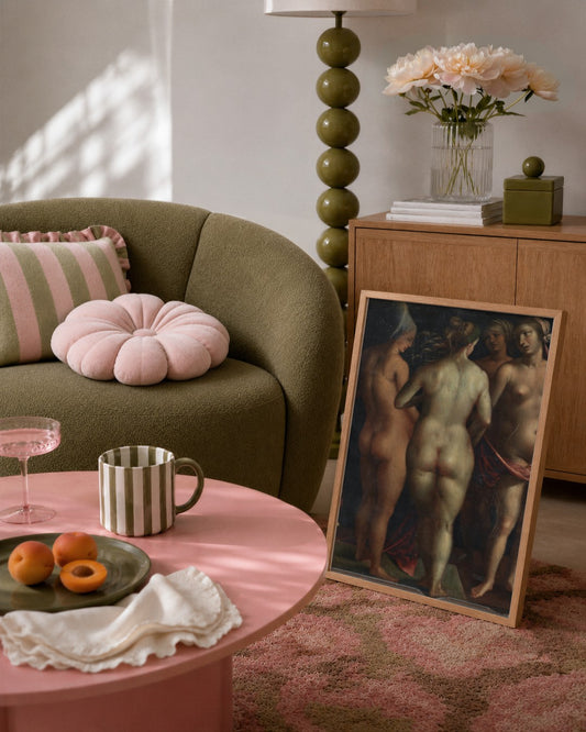 Albrecht DÃ¼rer - The Three Graces - framed print in a styled room